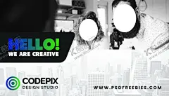 商业名片模板正面 【酷图网】商业,名片,模板,正面,psd