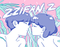 ZZIFAN_Z KISS POSTCARD / POSTER