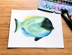 -插画家园-插画家园-插画家园《鱼宙》之二-插画家园