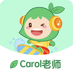冲浪 小叶子音乐教育 ip头像 小叶子智能陪练屋恩采集到ip人物吉祥物