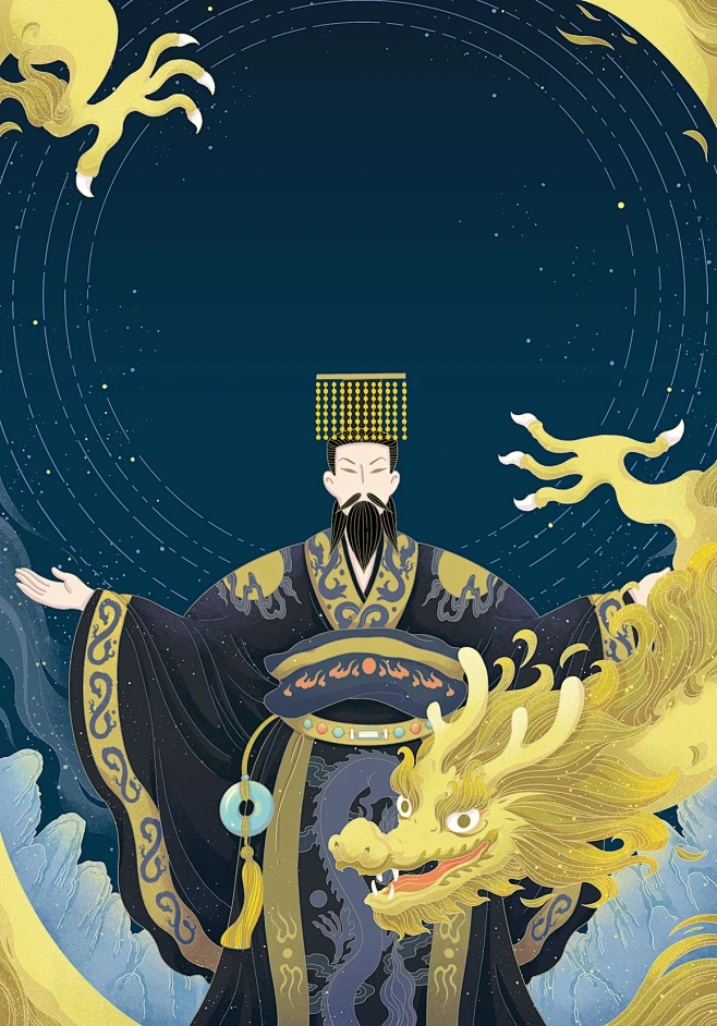 上古神话中国风插画-中国-Shirley Gong[18P] (4).jpg-花瓣网