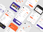 UI Kits : Nibble is a food delivery service iOS app UI Kit consisting of 25 pixel-perfect screens. 

The kit is easy to fully customize to your liking and it leverages of all Sketch and Figma features, including global color and font styles, dynamic compo