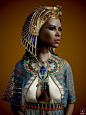 Amunet, Georgian Avasilcutei : This is my egyptian queen that I've made for Artstation's Ancient Civilization Challenge<br/>99.3 k triangles 2x4k textures<br/>more than 200h hours of work all streamed on my twitch : <a class="text-meta