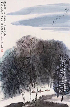 潶嗨d魚采集到国画-山水