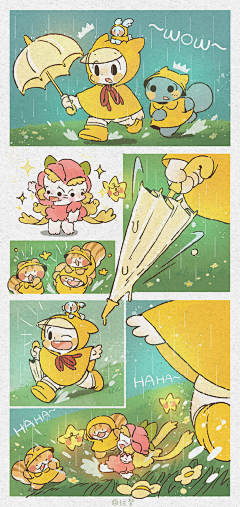 雨木岛采集到插画