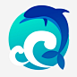 扁平蓝色海豚矢量图高清素材 免扣Png 创意 卡通 扁平 时尚 海洋 海豚 蓝色 装饰 矢量图 免抠png 设计图片 免费下载