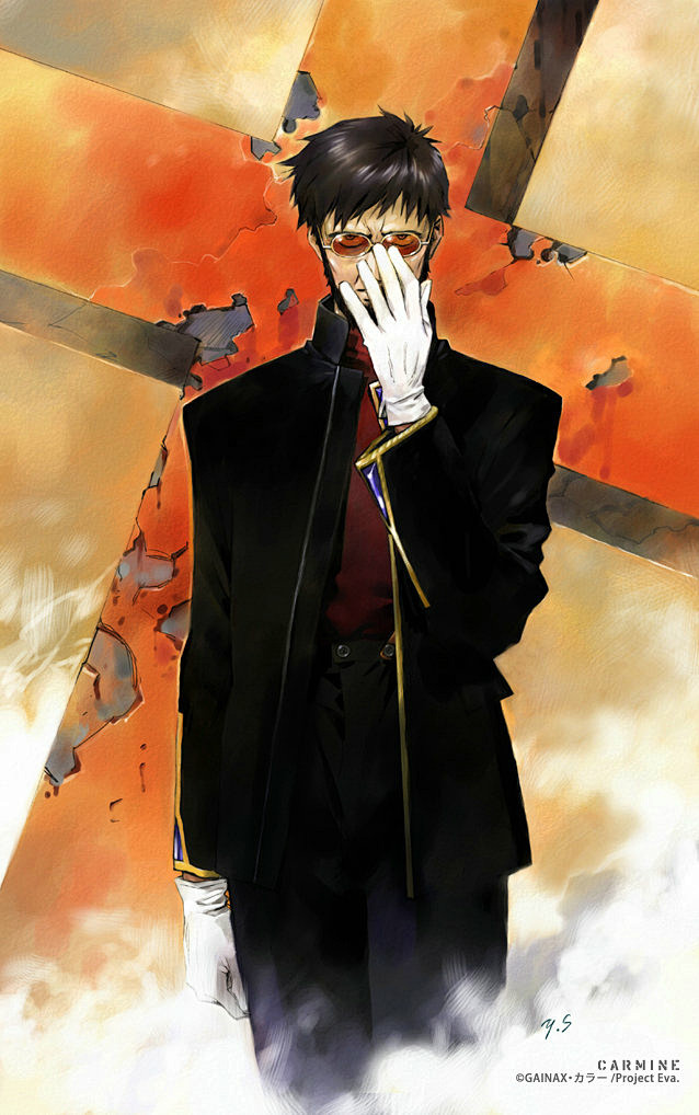 新世纪福音战士eva贞本义行画集carmine