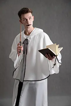 万圣节魔法童话万圣节外模人物摄影图