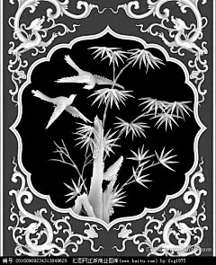 梅兰竹菊之竹子菱形