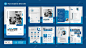 PSD abstract infographic company profile brochure template psd