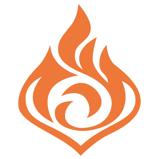 原神火元素LOGO-花瓣网