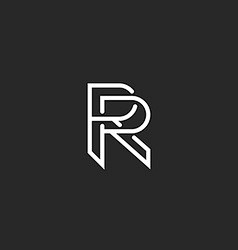 Letter R logo monogr...