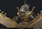 "Necrosphinx": Total War: Warhammer 2 - Tomb Kings DLC.  Game asset., Baj Singh : "Necrosphinx" unit created for Total War: Warhammer 2 DLC. Game asset.