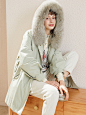 派克羽绒服女士白鸭绒2020年冬季新款韩版小个子工装服中长款爆款-tmall.com天猫