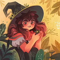 儿童插画， 作者：poopikat 来自手帐教程 - 微博