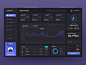 Cryptocurrency Admin Dashboard Dark Edition by Sahin Mia for Pixelean - Ui/Ux Design Agency on Dribbble