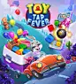 Toy Tap Fever – Match-3 Game Icons Art (Toon Blast) : Full artwork production for match-3 game with usage of both 2D and 3D tools. Clever mix of cute cartoon and mainstream illustrations.Check our site for more: https://retrostylegames.com