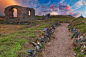 Free Stock Photo of Sacred Sunset Ruins