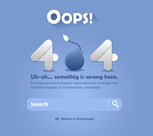 Creative 404 Error P...