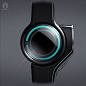 Tron inspired watch : An exercise concept design watch inspired by Tron Legacy concept art.