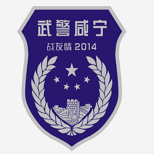 武警咸宁臂章png素材