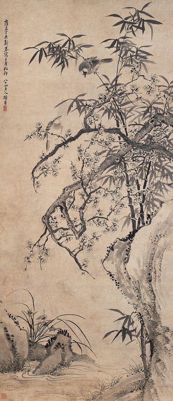 宫廷画家杨晋作品欣赏杨晋 （1644－1...