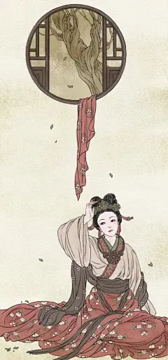 人物插画 - 堆糖，美图壁纸兴趣社区