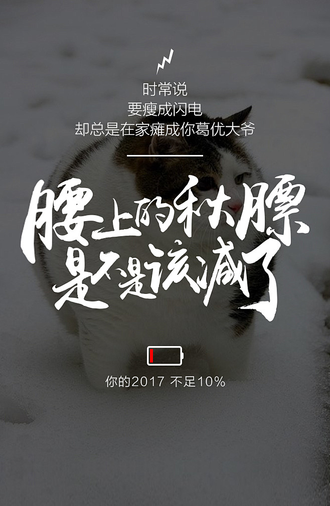 减肥海报