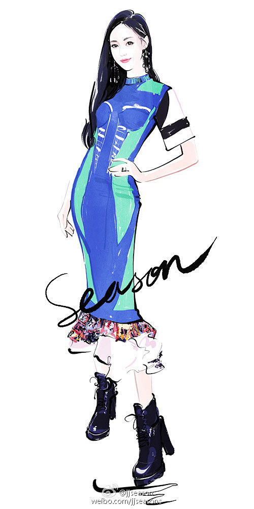 #jjseason插画# #时尚##插画...