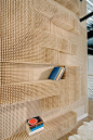 Peg Wall Bookcase, Merge Architects