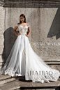独立婚纱礼服设计师品牌Crystal Design全新2016 春夏 巴塞罗那系列