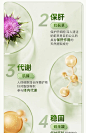 OPD奶蓟草护肝片pqq胶囊素肌醇养旰解酒熬夜保健品高浓度水飞蓟宾-tmall.com天猫