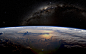 地球 空间 明星 银河系 2560 x 1600 | 美图每周 PicperWeek.com