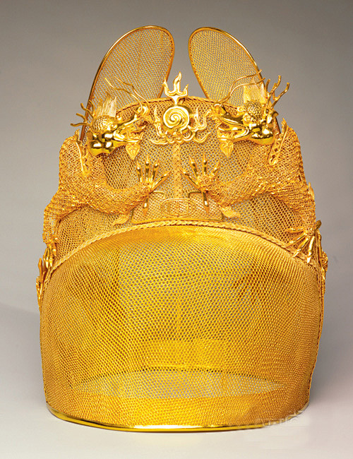 花丝镶嵌明朝翼善冠