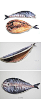 日本原创设计师真鱼？真实的鱼体笔袋包包，创作灵感，源于某日在居酒屋喝酒，盯着盘子里的烤鱼，想象着做成好玩的什么呢？满足于每个人对于鱼内脏和内在的无限想象力