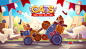 C.A.T.S. splash screen : Splash screen for new Zeptolab game "C.A.T.S." 