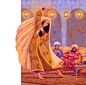 ILLUSTRATION  illustration art Digital Art  children book Arabian fairy tail treasure