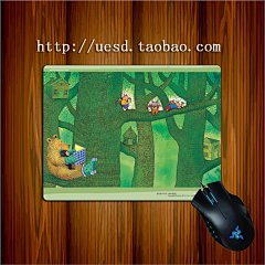 QG创意 个性 树枝上坐几米漫画鼠标垫 _一淘网_800485103.jpg