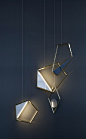 Tangle sculptural pendant light designed by Flip Sellin and Claudia Pineda De Castro