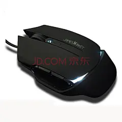 贝戋马户（james donkey）112S 112C 贱驴 炫彩版 有线游戏鼠标 112S黑色