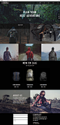 其中包括图片：Backpack Store Website Template | WIX