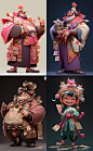 mid_eye_the_cartoon_character_in_an_chinese_outfit_holds_a_card_0e1e1cde-1129-4eb4-bf13-e99ce72de5ab