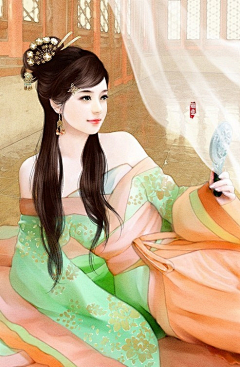 花瓣月光采集到多情最是着红装，一点妩媚一点殇