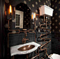 San Francisco Architect Designs an Elaborate Steampunk Bathroom