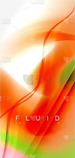 计划书,模板,液体,彩色图片,波形,几何形状,自然美,涂料,流动,弯曲