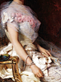 Konstantin Egorovich Makovsky - Portrait of an Elegant Lady (1883)