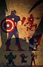 狮鸢sonny：The Avengers of Egyptian wall paintings