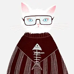 戴眼镜的高冷猫咪插画元素图片大小2000x2000px 图片尺寸3.6 MB 来自PNG搜索网 pngss.com 免费免扣png素材下载！插画#穿衣服#戴眼镜#动物#动物素#猫咪#拟人#矢量#装饰图案#