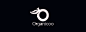 创意字母logo，英文字母O
