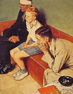 T哦X采集到Norman rockwell